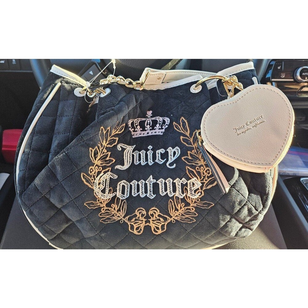 Juicy Couture royal moments Satchel licorice